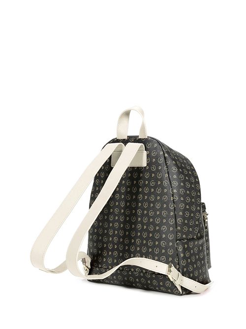 Zaino Heritage Logo Classic Nero/avorio POLLINI | TE8412PP03Q11/00C